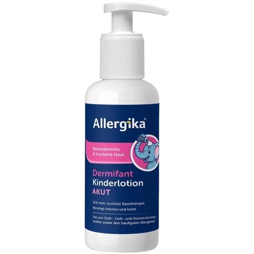 Allergika Dermifant Balsam nawilżający dla dzieci, 200 ml - Dla niemowląt i dzieci z AZS, świądem i suchą skórą