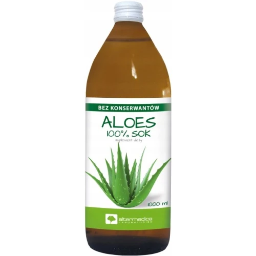 Alter Medica Aloes, sok 1000 ml - Naturalne wsparcie organizmu