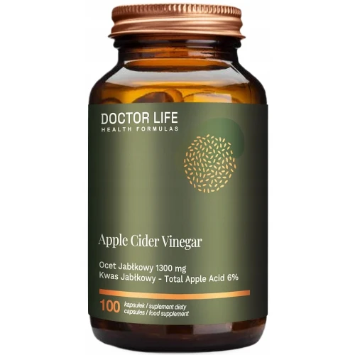 Doctor Life Apple Cider Vinegar, 100 kapsułek
