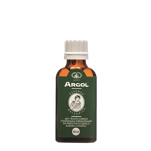 Argol Essenza Balsamica, 50 ml - Tradycyjny, ziołowy środek leczniczy