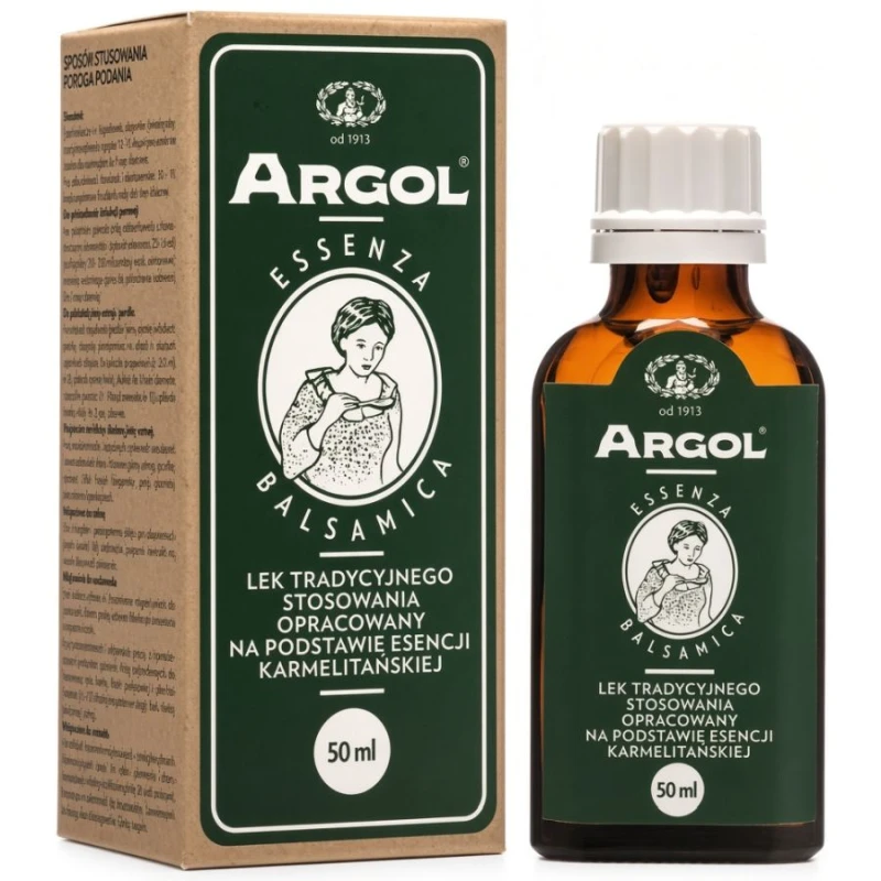 Argol Contains Argol Essenza Balsamica, 50 ml - cena, opinie - Centralna Apteka ...