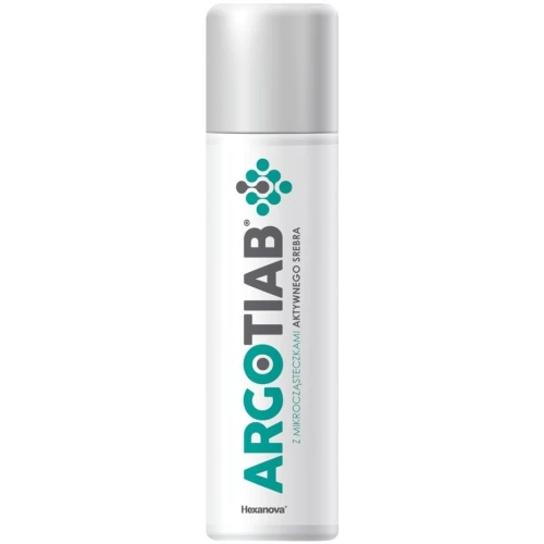 Argotiab spray suchy, 125ml - Spray suchy gojący ze srebrem