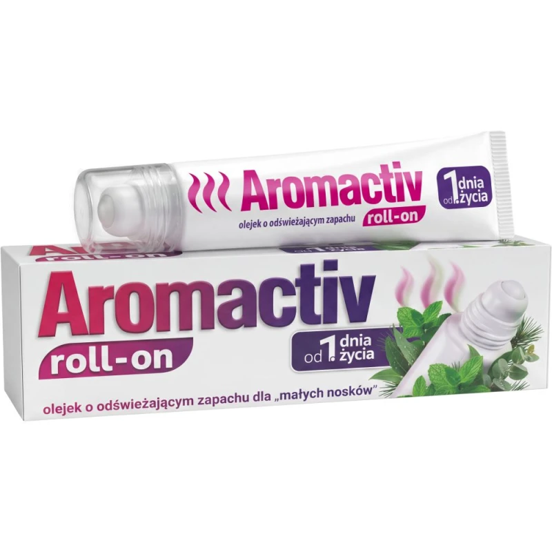 Aromactiv Roll-on, 10 ml - Odświeżający roll-on eukaliptusowy dla dzieci