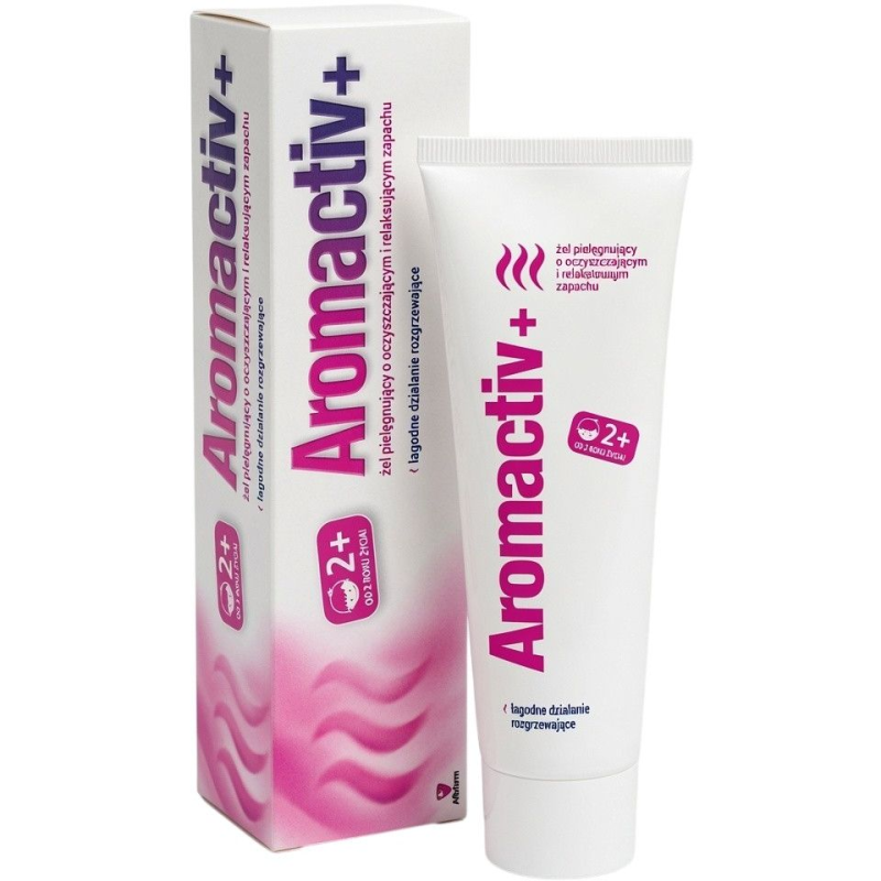Aromactiv+ żel, 50 g - Żel z olejkami eterycznymi ułatwiający oddychanie