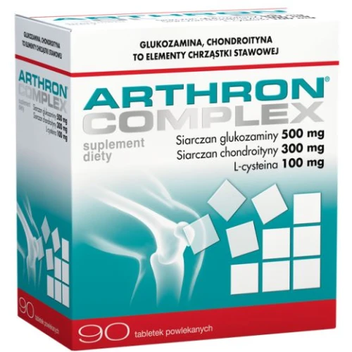 Arthron Complex, 90 tabletek - Dla uzupełnienia diety w składniki wspierające tkankę łączną