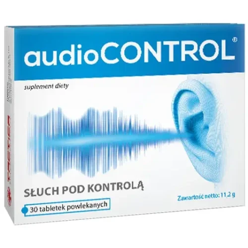 AudioControl, 30 tabletek powlekanych - Z substancjami pochodzenia roślinnego dla osób dbających o dobry słuch