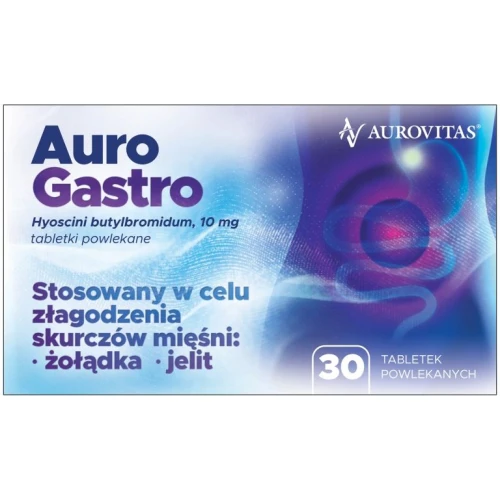 AuroGastro 10 mg, 30 tabletek