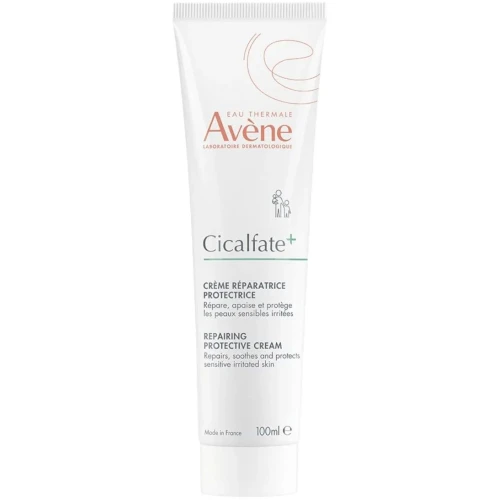 Avene Cicalfate+ Regenerujący krem ochronny, 100 ml - Z unikalną formułą zawierającą C⁺-Restore™, który przyspiesza proces regeneracji naskórka