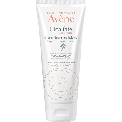 Avene Cicalfate Regenerujący krem do rąk, 100 ml - Barierowy krem do rąk suchych i popękanych