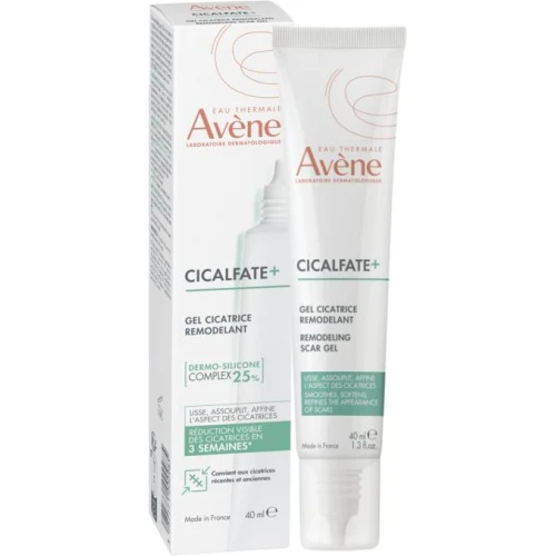 Avène Cicalfate+ żel remodelujący blizny, 40 ml - Do twarzy i ciała, zmniejsza widoczność blizn
