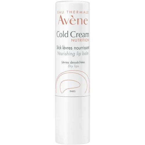 Avene Cold Cream odżywcza pomadka do ust, 4 g - Przywraca komfort suchym i spierzchniętym ustom