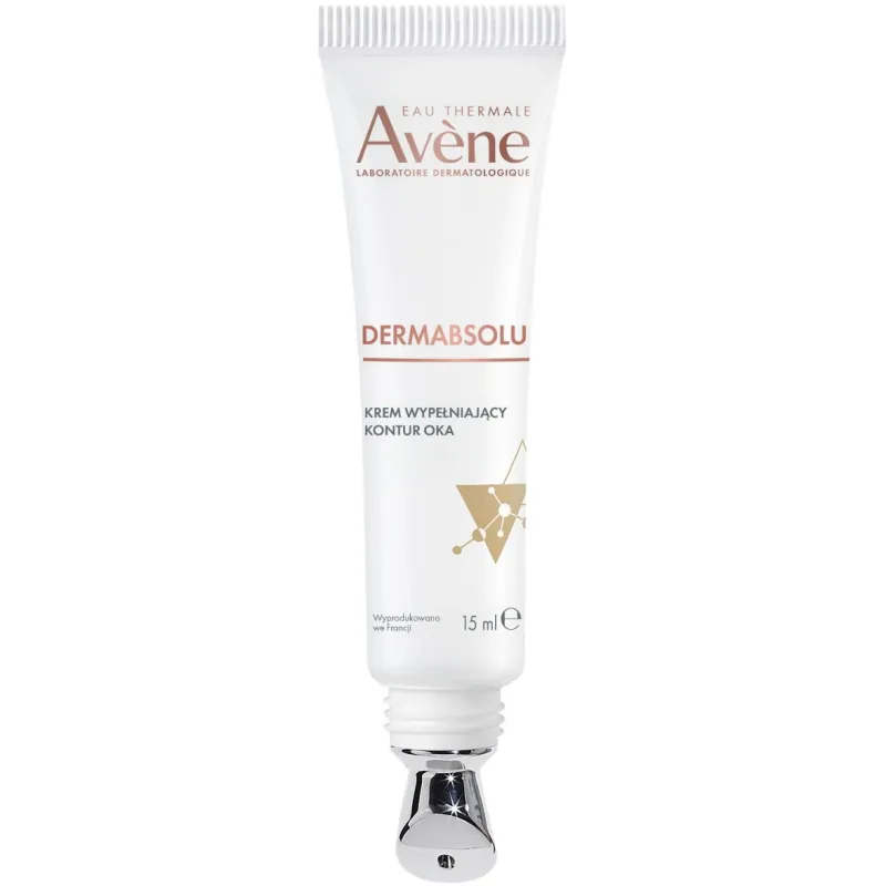 Avène Dermabsolu Krem wypełniający kontur oka, 15 ml - Wypełnia, ujędrnia i rozjaśnia okolice oczu