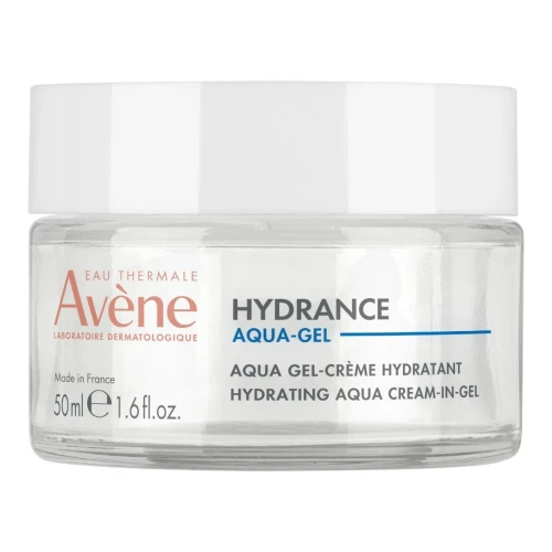 Avène Hydrance Aqua-Gel Nawilżający krem-żel, 50 ml - Intensywne nawilżenie skóry wrażliwej do 72h