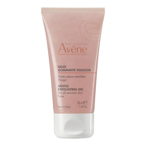 Avène Łagodny peeling w żelu, 50 ml - Delikatne oczyszczanie i wygładzenie skóry wrażliwej