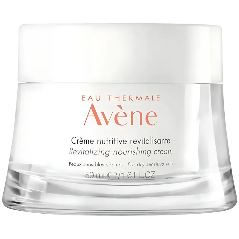 Avène LesEssentiels Odżywczy krem rewitalizujący, 50 ml - Odżywia skórę bardzo suchą, zmęczoną i podrażnioną. Krem z łagodzącymi olejkami emolientowymi