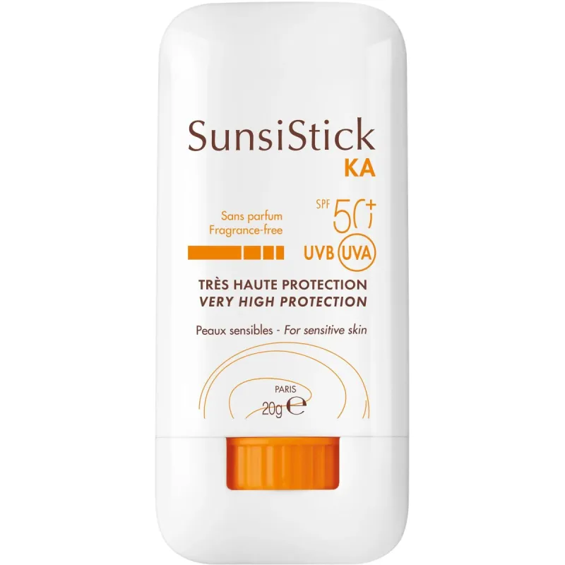 Avène Sunsistick KA SPF 50+ sztyft, 20 g - Sztyft zapewniający ochronę przeciwsłoneczną skórze wrażliwej i skłonnej do rogowacenia słonecznego