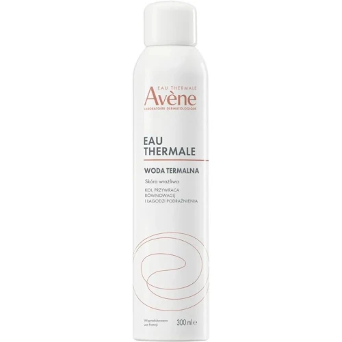 Avene Woda termalna w spray'u, 300 ml - Kojący aerozol zapewniający natychmiastowe uczucie komfortu dla skóry