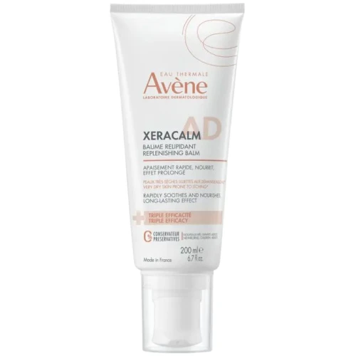 Avène XeraCalm A.D Balsam do ciała uzupełniający lipidy, 200 ml - Emolient do skóry atopowej, bardzo suchej i swędzącej