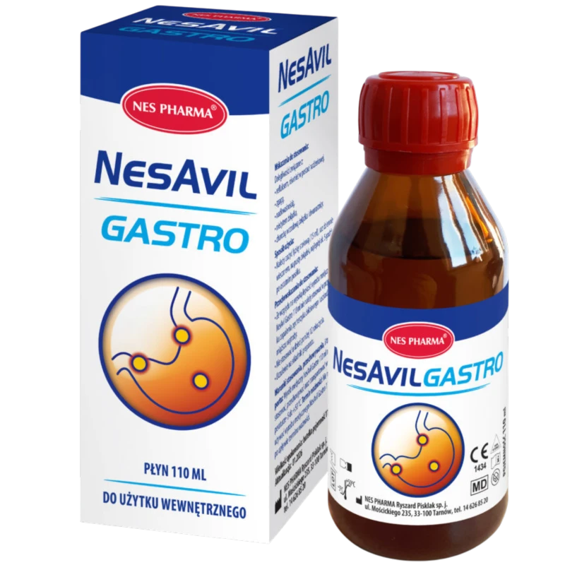NesAvil Gastro, płyn doustny, 110 ml -  Płyn do użytku wewnętrznego