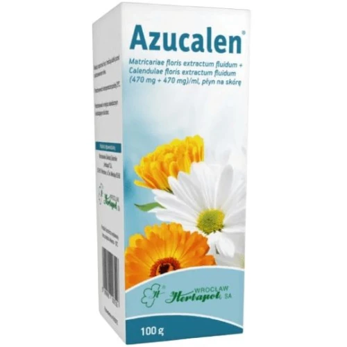 Azucalen Płyn, 100 g - Łagodzi stany zapalne zewnętrzych narządów płciowych kobiet