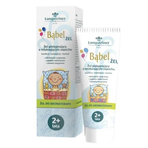 Bąbel Żel pielęgnujący o relaksującym zapachu, 75 ml - Delikatnie rozgrzewa, ułatwia oddychanie i zasypianie