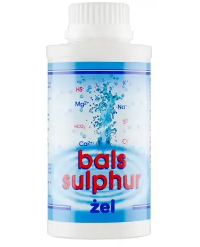 Bals Sulphur, żel 300 g - Żel z solanką siarczkową ze źródeł mineralnych uzdrowiska Busko Solec
