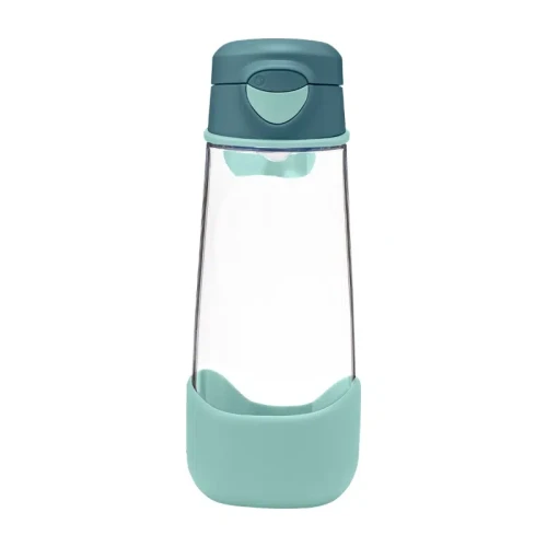 B.box Sportowa butelka tritanowa Emerald Forest, 600 ml - Lekka, trwała i ergonomiczna