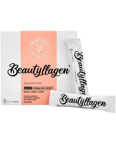 Beautyllagen, 30 saszetek - Kolagen do rozpuszczania i picia