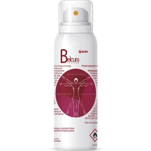 Belcura Emulsja w aerozolu, 125 ml - Srebro w sprayu