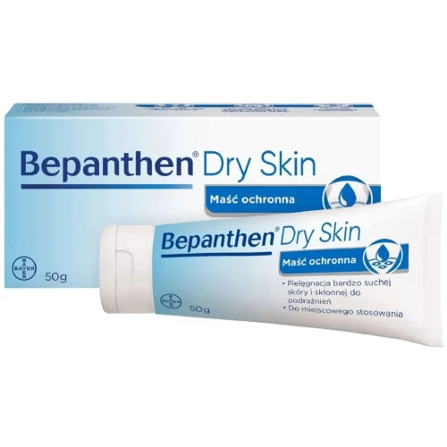 Bepanthen Dry Skin Maść, 50 g - Do bardzo suchej i spierzchniętej skóry