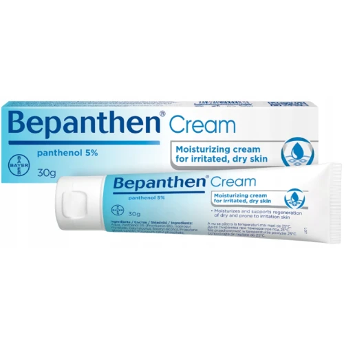 Bepanthen Cream, 30 g - Z pantenolem 5% na suchą i podrażnioną skórę