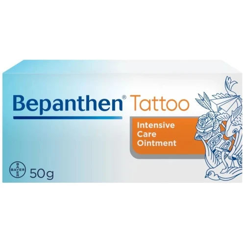 Bepanthen Tattoo, maść 50g - Zapewnia pielęgnację i ochronę wytatuowanej skóry