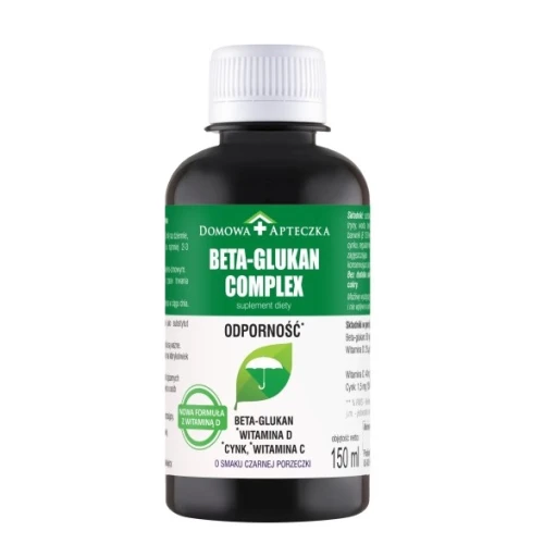 Domowa Apteczka Beta-Glukan Complex, płyn 150 ml - Wsparcie odporności  i ochrona w sezonie infekcji