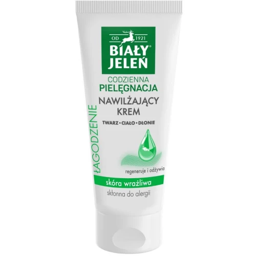 Biały Jeleń Łagodzenie Krem do twarzy i ciała, 200 ml - Do skóry wrażliwej i atopowej
