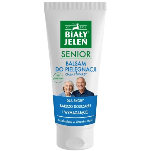 Biały Jeleń Senior Balsam do pielęgnacji ciała i twarzy, 200 ml - Dla skóry wrażliwej, suchej i dojrzałej