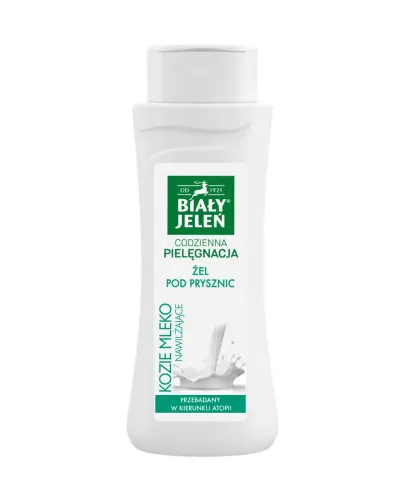 Biały Jeleń Żel pod prysznic Kozie mleko, 300 ml - Codzienna pielęgnacja z kozim mlekiem