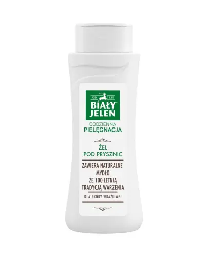 Biały Jeleń Żel pod prysznic Naturalny, 300 ml - Nawilżenie i ochrona na co dzień