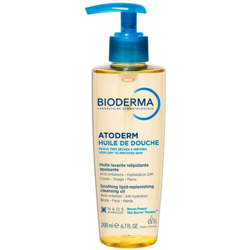 Bioderma Atoderm Huile De Douche Olejek do mycia, 200 ml - Do mycia skóry suchej i atopowej