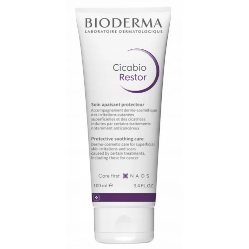 Bioderma Cicabio Restor Krem, 100 ml - Do skóry osłabionej wskutek zabiegów medycznych, dla dorosłych i dzieci powyżej 3. roku życia