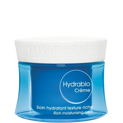 Bioderma Hydrabio Creme Krem głęboko nawilżający, 50 ml - Pielęgnacja skóry przywracająca nawilżenie i blask