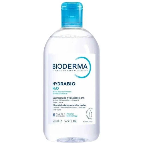 Bioderma Hydrabio H2O Nawilżająca woda micelarna, 500 ml - Nawilża i utrzymuje naturalną równowagę skóry