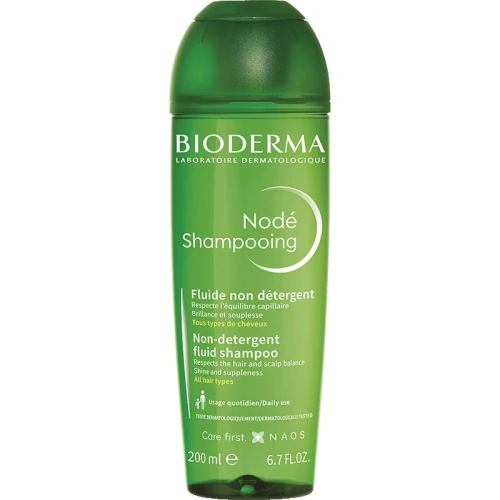 Bioderma Node Fluide Szampon do częstego mycia włosów, 200 ml - Delikatny szampon do częstego mycia włosów