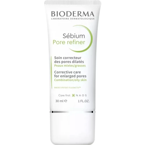 Bioderma Sebium Pore Refiner Korygujący preparat zwężający pory, 30 ml - Wygładza skórę i poprawia jej wygląd, przywraca skórze jej naturalny blask