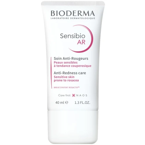 Bioderma Sensibio AR Krem do skóry wrażliwej i naczynkowej, 40 ml - Eliminuje zaczerwienienia i zapobiega ich nawrotom