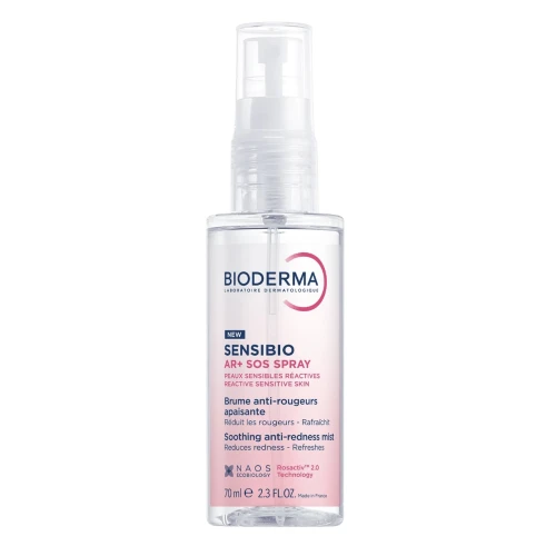 Bioderma Sensibio AR+ Sos Spray, 70 ml - Przeciw zaczerwienieniom o właściwościach łagodzących