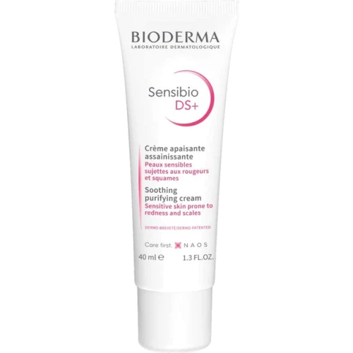 Bioderma Sensibio DS+ Creme Krem przeciw podrażnieniom, 40 ml  - Łagodząca pielęgnacja dla skóry zaczerwienionej