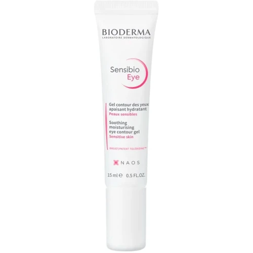 Bioderma Sensibio Eye Żel pod oczy, 15 ml - Wygładzający i nawilżający krem do wrażliwej okolicy oczu
