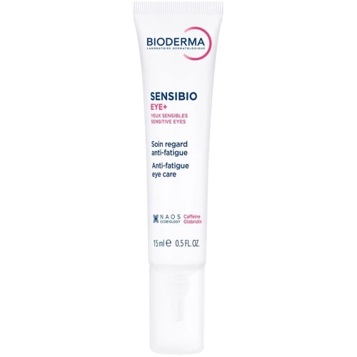 Bioderma Sensibio Eye+, Krem pod oczy, 15 ml - Redukuje cienie, opuchliznę i drobne zmarszczki 