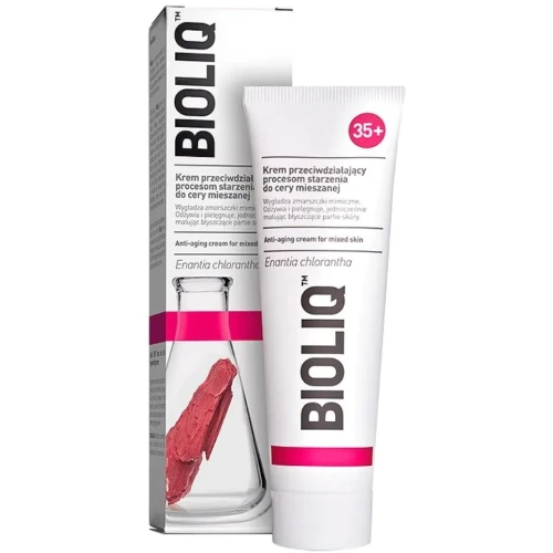 Bioliq 35+ Krem przeciwdziałający procesom starzenia do cery mieszanej, 50 ml - Normalizuje wydzielanie sebum i wygładza zmarszczki