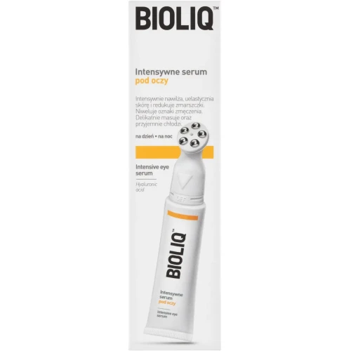 Bioliq Pro, intensywne serum pod oczy, 15ml - Nawilża, odżywia i regeneruje skórę